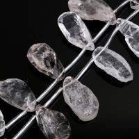 Natural Clear Quartz Beads, 12-18x27-43x12-18mm Approx 0.6mm Approx 15 Inch, Approx 