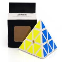 Speed Magic Rubik Cubes Jouets, plastique ABS, triangle, plus de couleurs à choisir, 95mm, Vendu par PC