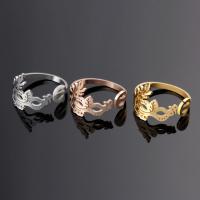 Титан Сталь палец кольцо, титан, Другое покрытие, Регулируемый & Женский, Много цветов для выбора, 11.6mm, размер:6, продается PC