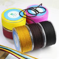 Cuerda de Nylon, cordón de nylon, con carrete de plástico, más colores para la opción, 2.5mm, aproximado 10m/Carrete, Vendido por Carrete