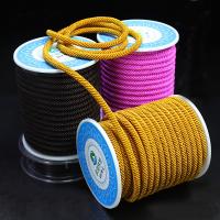 Cuerda de Nylon, cordón de nylon, con carrete de plástico, más colores para la opción, 4mm, aproximado 9m/Carrete, Vendido por Carrete