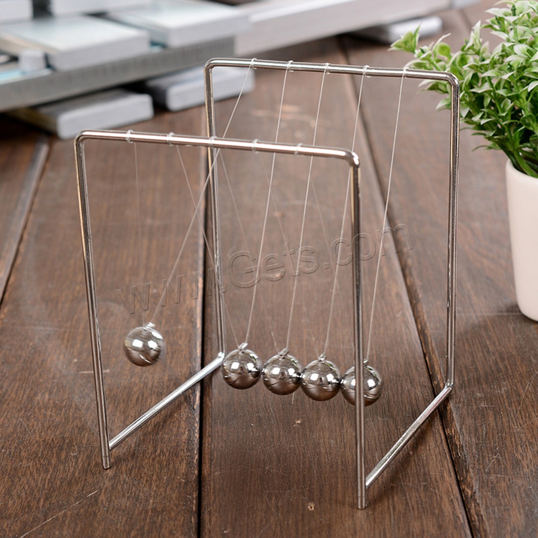Metal Alloy Newton Cradle Balance Balls, different size for choice, Sold By PC