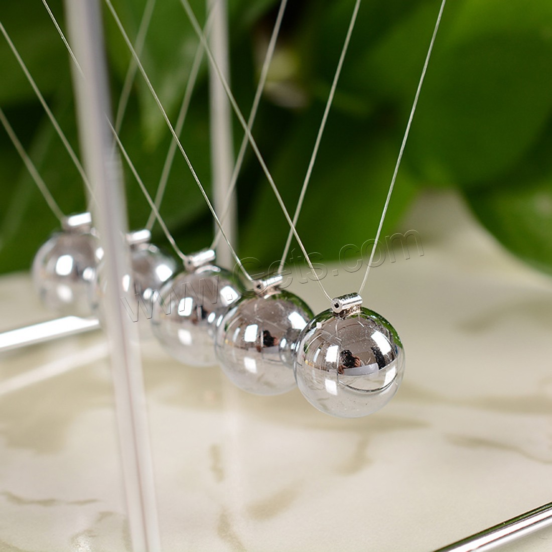 Metal Alloy Newton Cradle Balance Balls, different size for choice, Sold By PC