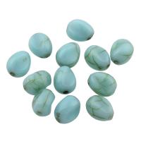 Acrylic Beads, imitation turquoise, green Approx 0.5mm, Approx 