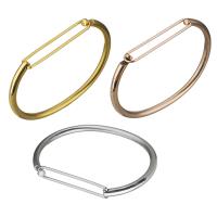 Stainless Steel Bangle, plated, for woman 4mm, Inner Approx 