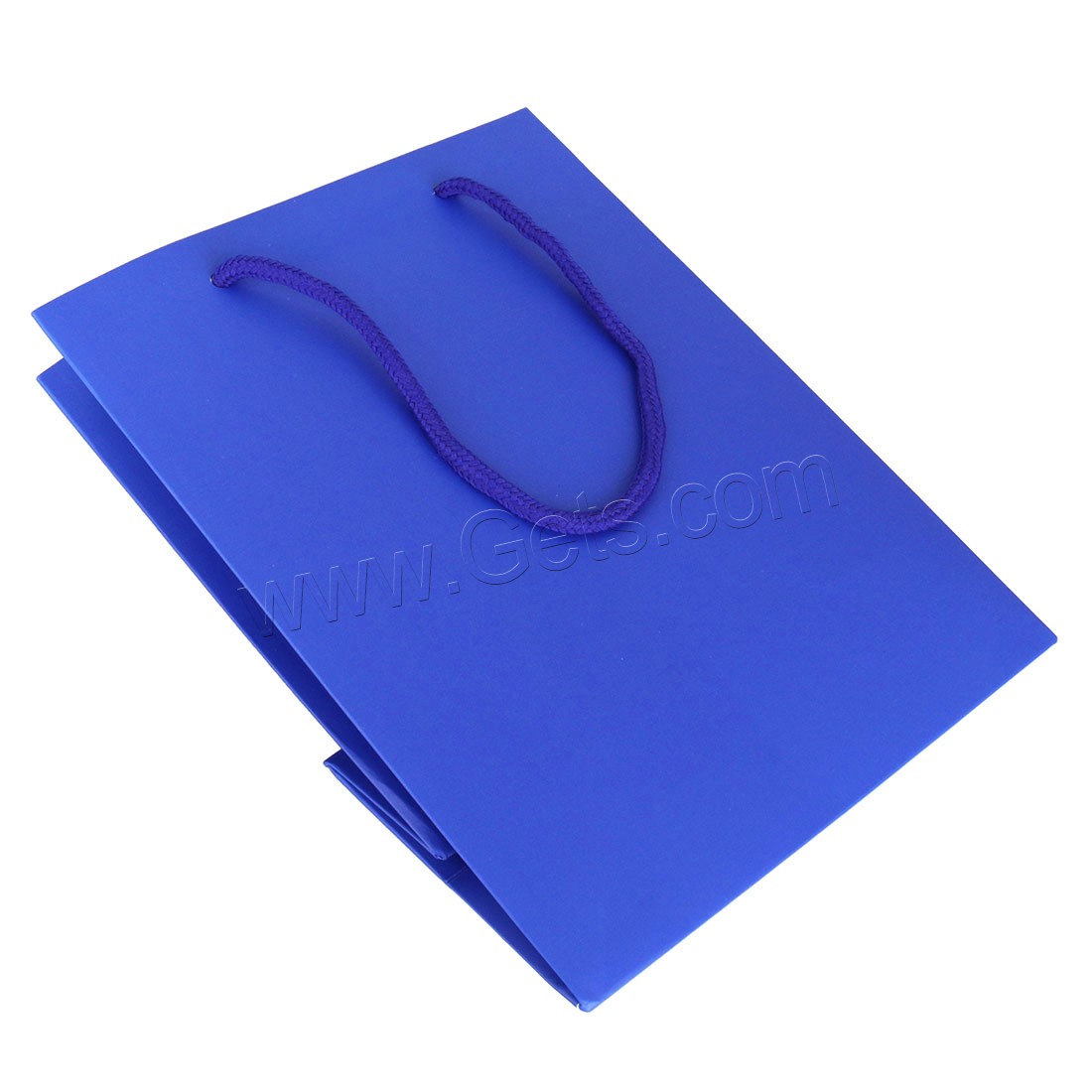 Sac pour cadeau, papier, avec corde en nylon, rectangle, normes différentes pour le choix, plus de couleurs à choisir, 12PC/sac, Vendu par sac