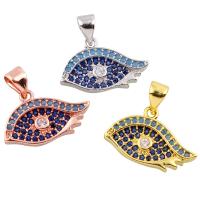 Cubic Zirconia Micro Pave Brass Pendant, Glasses, plated, micro pave cubic zirconia nickel, lead & cadmium free Approx 