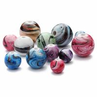 Resin Beads, Round mixed colors Approx 1mm 