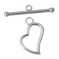 Stainless Steel Toggle Clasp, original color  Approx 3mm, 2.5mm 