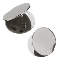 Stainless Steel Pinch Bail, original color 1.5mm 