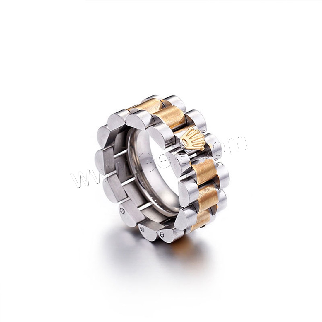 Titanium Steel Finger Ring, plated, polished & different size for choice & for man, more colors for choice, 10mm, Sold By PC