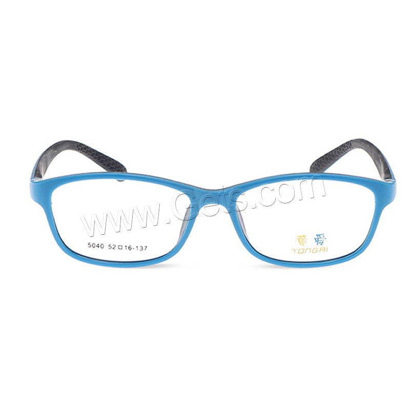 TR90 Eyewear Frame, with Soft PVC, Glasses, break proof & for children, more colors for choice, 137x124x52mm, Sold By PC