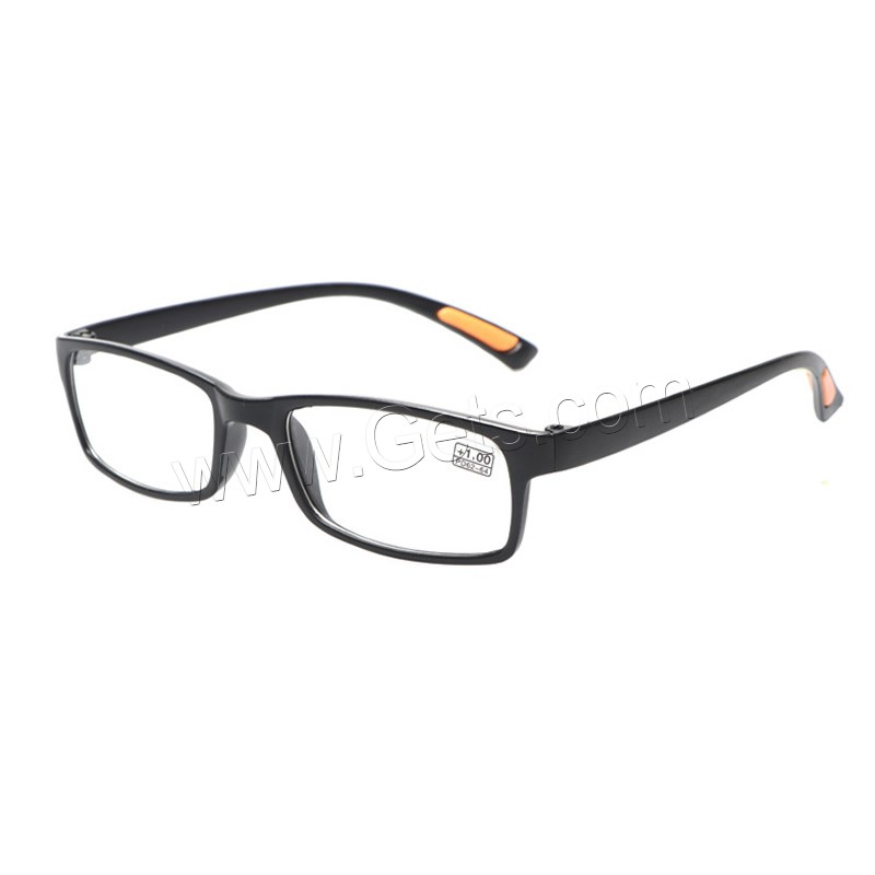 PC пластик Presbyopic очки, с PC пластиковые линзы, Очки, разная степень по выбору & Мужская, Много цветов для выбора, 140x140x28mm, продается PC