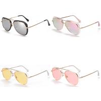 Mode Sonnenbrillen, PC Kunststoff, mit Metallisches Legieren, ultraviolette Anti & unisex & verschiedene Muster für Wahl, 145x140x46mm, verkauft von PC