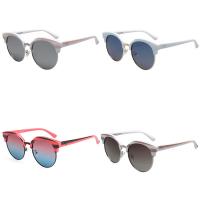 Fashion Sunglasses, Metal Alloy, with PC Plastic, anti ultraviolet & for couple 