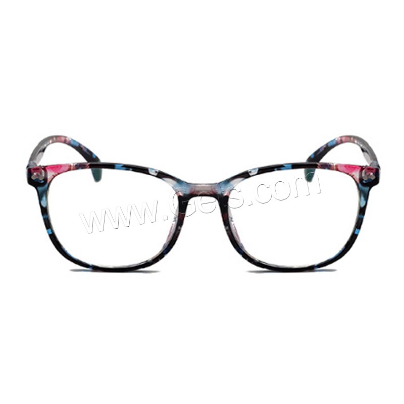Clear Plain Glasses, PC Plastic, with Resin, vintage & Unisex & different designs for choice, 144x137x45mm, Sold By PC