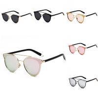 Mode Sonnenbrillen, PC Kunststoff, mit Metallisches Legieren, Koreanischen Stil & verschiedene Muster für Wahl & für paar, 138x136x51mm, verkauft von PC