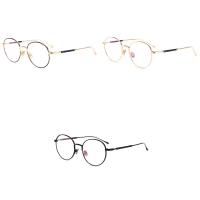 Clear Plain Glasses, PC Plastic, with Metal Alloy, vintage & Unisex 