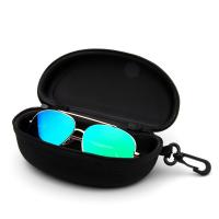 Glasses Case, Plastic, portable & durable, black 