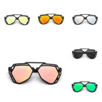 Mode Sonnenbrillen, PC Kunststoff, mit Acryl, unisex, keine, 148x135x57mm, verkauft von PC