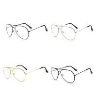 Metallisches Legieren Brillenrahmen, plattiert, Bruchbeweis & unisex, keine, 138x125x52mm, verkauft von PC