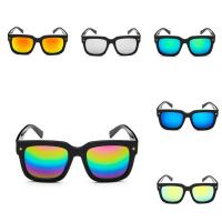 Gafas de sol de moda, Plástico PC, con Acrílico, unisexo, más colores para la opción, 148x140x45mm, Vendido por UD