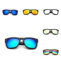 Fashion Sunglasses, PC Plastic, with Acrylic, Unisex 