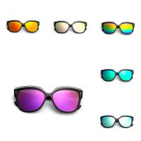 Gafas de sol de moda, Plástico PC, con Acrílico, diferentes patrones para la opción & para mujer, 145x140x56mm, Vendido por UD