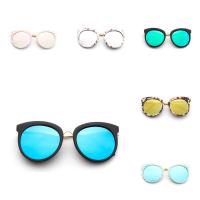 Mode Sonnenbrillen, Metallisches Legieren, mit Acryl, verschiedene Muster für Wahl & für Frau, 144x138x59mm, verkauft von PC