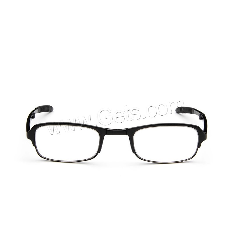 PC пластик Presbyopic очки, Очки, Портативный & Складной & разная степень по выбору & Мужская, Много цветов для выбора, 132x130x28mm, продается PC