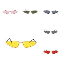 Fashion Sunglasses, Metal Alloy, with Acrylic, plated, break proof & Unisex 