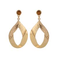 Resin Zinc Alloy Earring, with Resin, stainless steel post pin, gold color plated, for woman, lead & cadmium free 