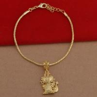 Brass Bracelets, with 5cm extender chain, Dragon, plated, cobra chain & for woman lead & cadmium free Approx 7.5 Inch 