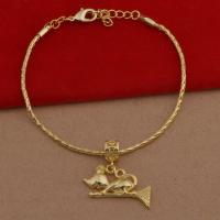 Brass Bracelets, with 5cm extender chain, Mouse, plated, cobra chain & for woman lead & cadmium free Approx 7.5 Inch 