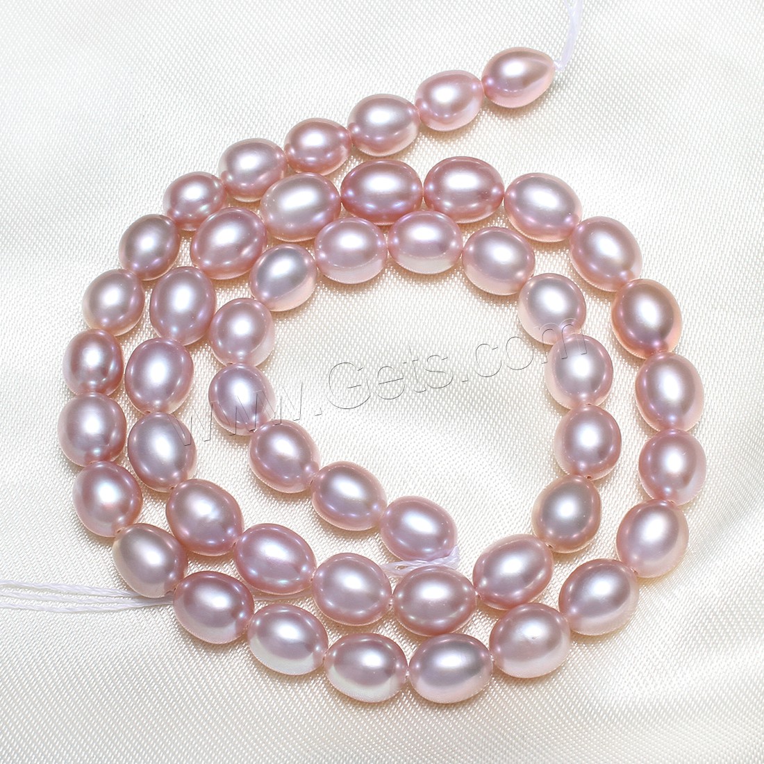 Potato Cultured Freshwater Pearl Beads, Rice, natural, different size for choice, more colors for choice, Hole:Approx 0.8mm, Length:Approx 15 Inch, Sold By Strand