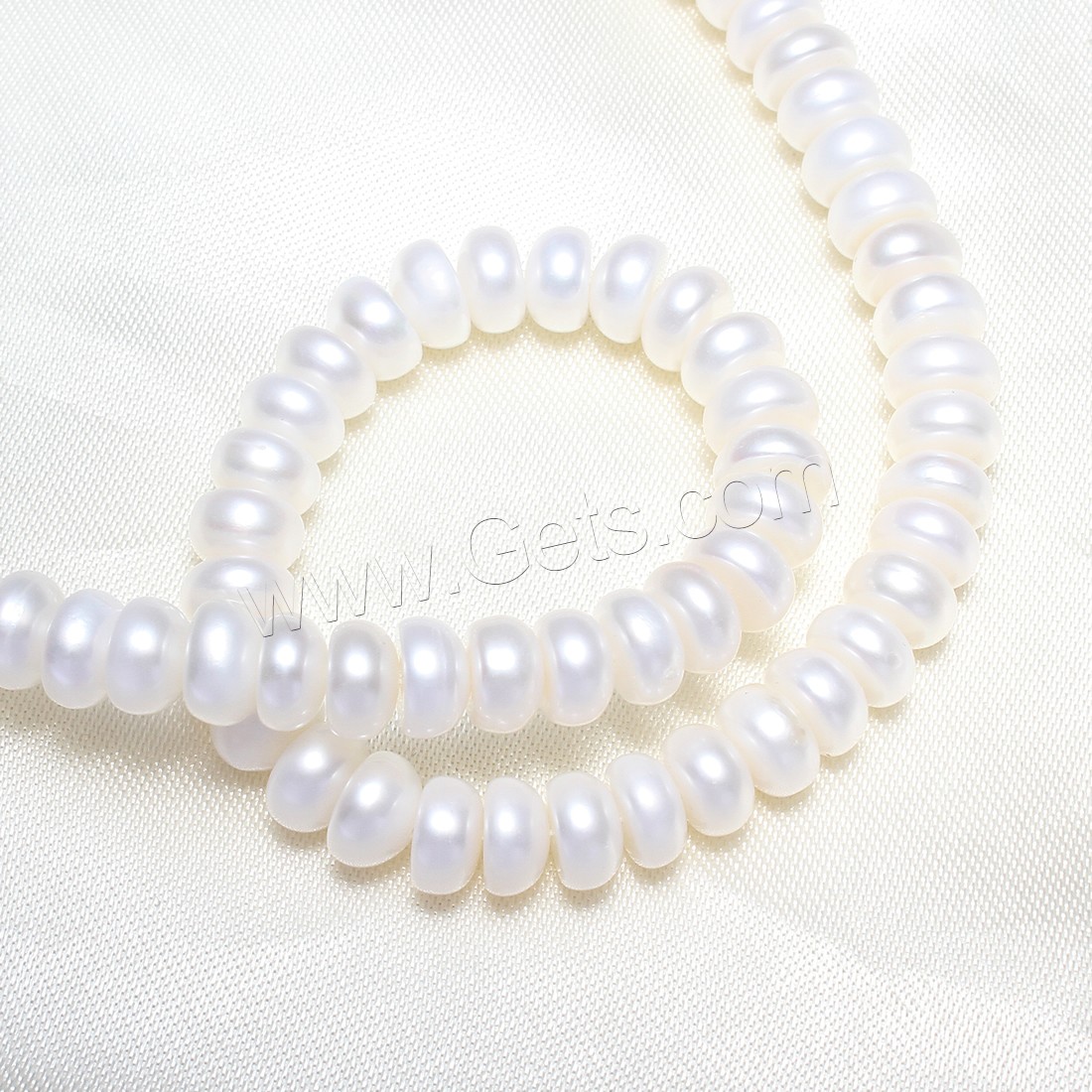 Potato Cultured Freshwater Pearl Beads, Flat Round, natural, different size for choice, more colors for choice, Hole:Approx 0.8mm, Length:Approx 15 Inch, Sold By PC