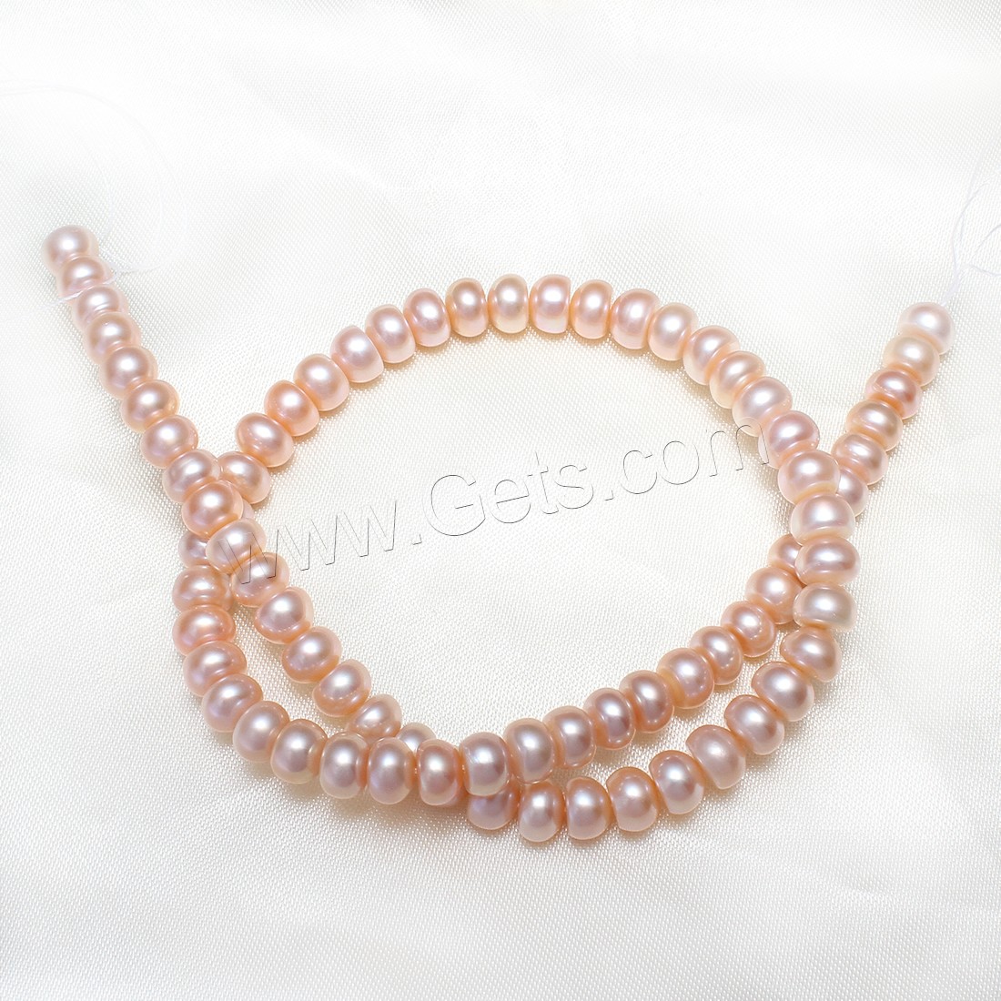 Potato Cultured Freshwater Pearl Beads, Flat Round, natural, different size for choice, more colors for choice, Hole:Approx 0.8mm, Length:Approx 15 Inch, Sold By PC