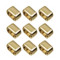 Zinc Alloy Slide Charm, Rectangle, gold color plated, lead & cadmium free Approx 