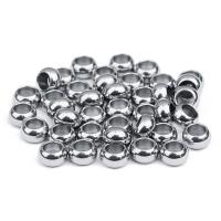 Stainless Steel Beads, Rondelle original color 
