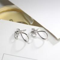 925 Sterling Silver Split Earring, Teardrop, for woman 