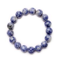 Bracelet Spot bleu, Tache bleue, naturel, unisexe & normes différentes pour le choix, Vendu par brin