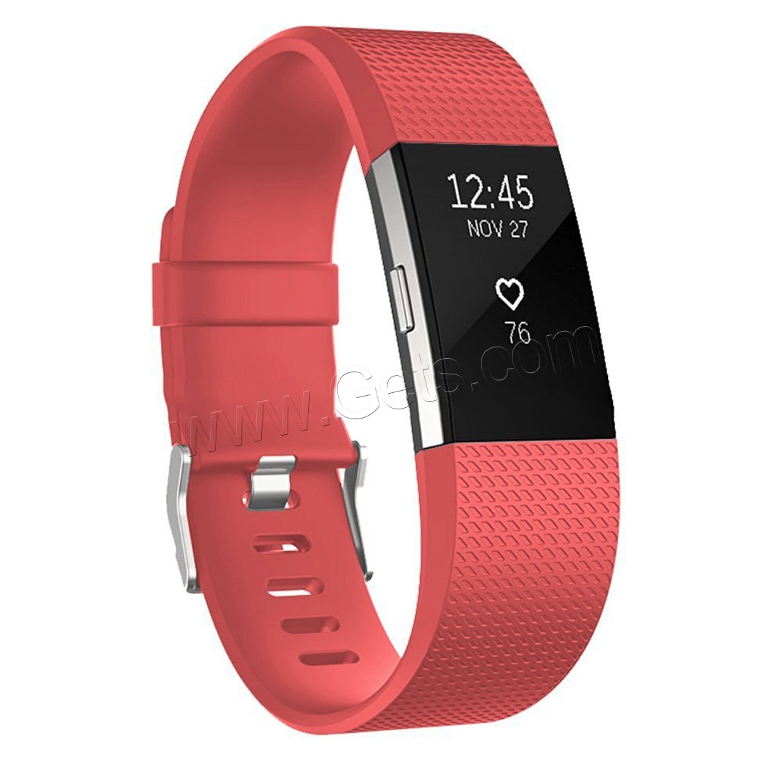 Edelstahl Uhrenarmband, TPU Kunststoff, für Fitbit Charge 2 & verschiedene Größen vorhanden, gemischte Farben, 22mm, verkauft von PC