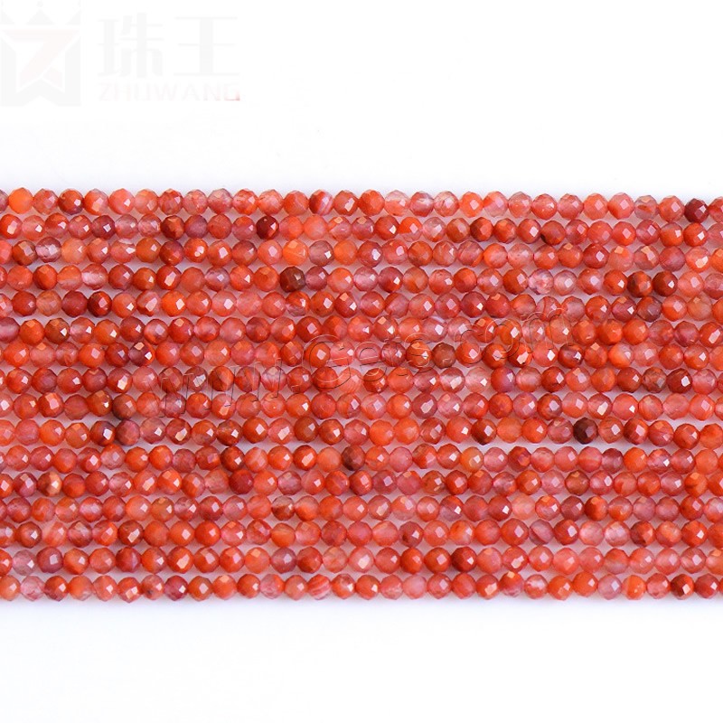 Юньнань красный агат браслет, Круглая, Портативный & разный размер для выбора & Женский, длина:Приблизительно 7 дюймовый, продается Strand