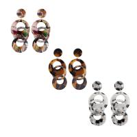 Acrylic Drop Earring, with Zinc Alloy, plated, vintage & for woman 