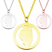 Stainless Steel Jewelry Necklace, 304 Stainless Steel, with 1.9lnch extender chain, plated, oval chain & for woman & hollow Approx 17.7 Inch 