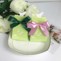Wedding Candy Box, Paper, with Satin Ribbon, hollow 