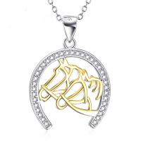 純銀製の宝石類のネックレス, 92.5％純度シルバー, メッキ, 女性用 & ライン石のある 売り手 パソコン