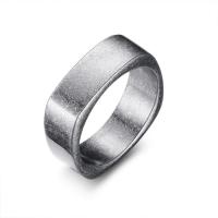 Men Stainless Steel Ring in Bulk & for man & blacken, 7mm 