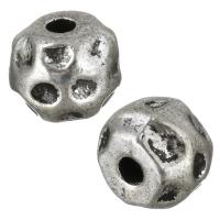 Zinc Alloy Jewelry Beads, Drum, antique silver color plated Approx 2.5mm 