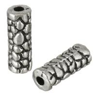 Zinc Alloy Jewelry Beads, Column, antique silver color plated Approx 1.5mm 